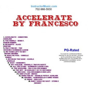 Accelerate by Francesco 3