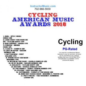 Cycling American Music Awards 2018 11