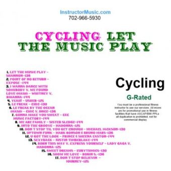 Cycling Let the Music Play 2