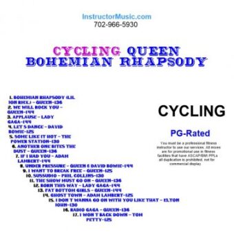 Cycling Queen Bohemian Rhapsody 8