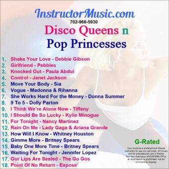 Disco Queens n Pop Princesses