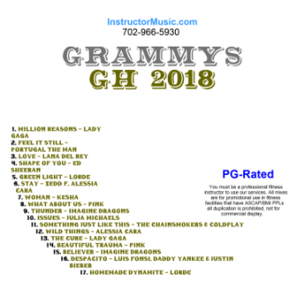 SET Grammy GH 2018 GenX 12