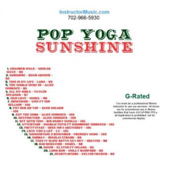 Pop Yoga Sunshine 3