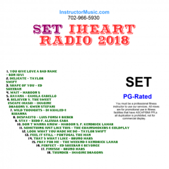 SET iHeart Radio 2018 3