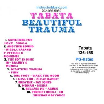 Tabata Beautiful Trauma 10
