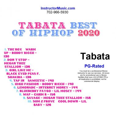 Tabata Best of HipHop 2020