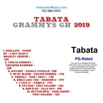 Tabata Grammys GH 2019 9