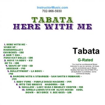 Tabata Here With Me 11