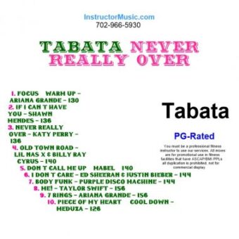 Tabata Never Really Over 7