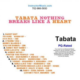 Tabata Nothing Breaks Like a Heart 8