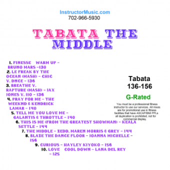 Tabata Want You Back Elite 4