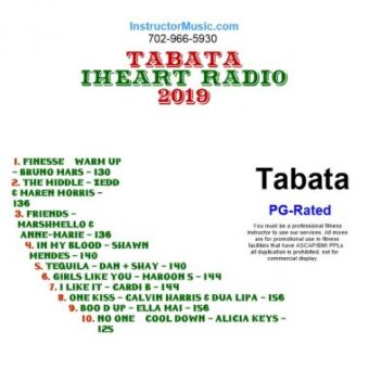 Tabata iHeart Radio 2019 10