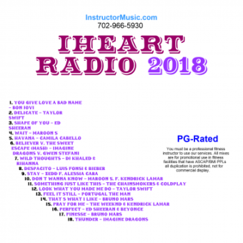 iHeart Radio 2018 10